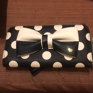 Betsey Johnson clutch wallet